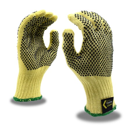 Cordova Kevlar Glove, PVC Dots, A2 Cut Gloves, S, 12PK 3075S